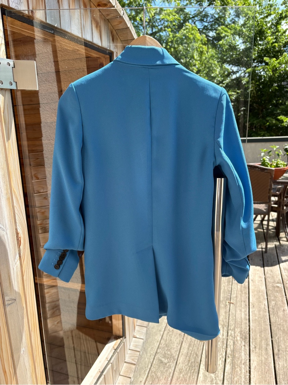 Veronica Beard Sky Blue Women's Blazer Jacket
